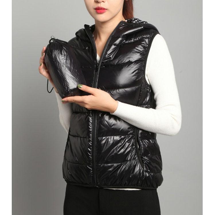 全ての 送料無料フード付きダウンベスト ダウン ベスト レディース フードベスト ダウンベスト ジャケット ノースリーブ ブルゾン アウター 秋冬 無地 軽量 G Grafiti Si