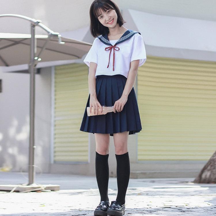 学生服 セーラー服 制服 コスプレ コスチューム 女子高校生 制服 学生服 セーラー襟 学生服 制服 女子高生 セーラー風 高校生制服 コスプレ Jk Piko695 アスティカ 通販 Yahoo ショッピング