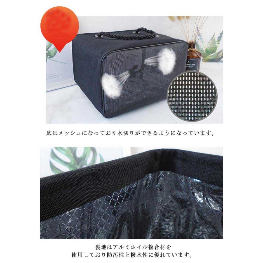 4色 バッグ スパバッグ 銭湯 サウナ 防水 メッシュ ポーチ 大容量 Spa Bag メッシュ 温泉バッグ トートバッグ スパイス 温泉ポーチ 便利｜astica｜10