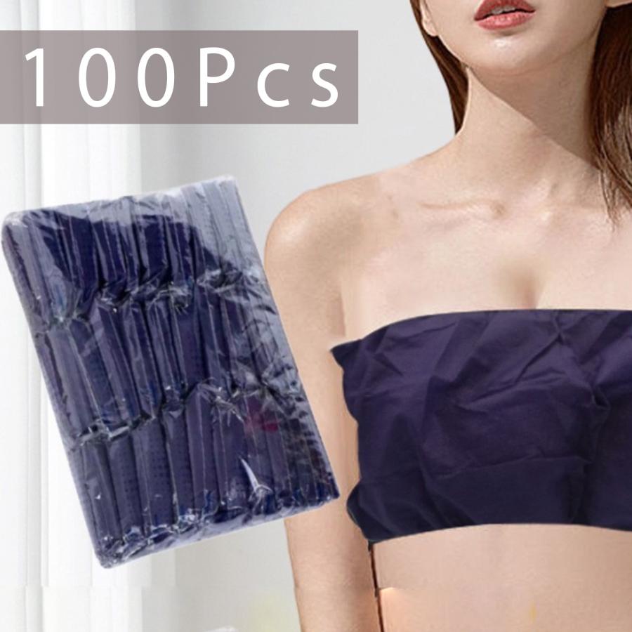 エステ ブラ チューブトップ １０個 使い捨て ブラ 紙製 トップス 100枚 送料無料 ブラジャー ペーパー