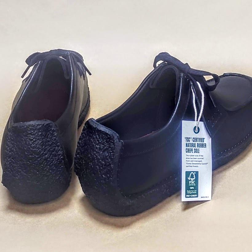 UK7.5 クラークス ナタリー 黒本革 CLARKS NATALIE BLACK EU型番 
