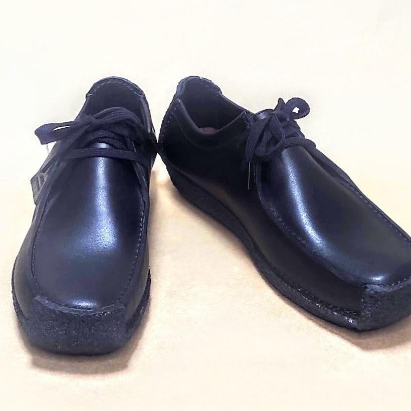 UK7.5 クラークス ナタリー 黒本革 CLARKS NATALIE BLACK EU型番 