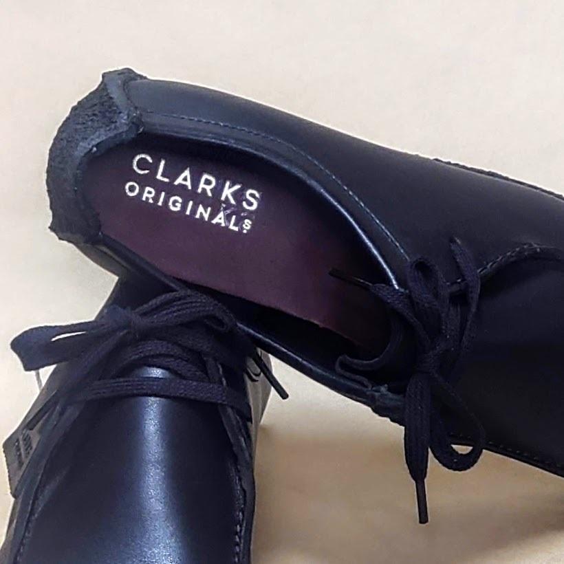 UK7.5 クラークス ナタリー 黒本革 CLARKS NATALIE BLACK EU型番 
