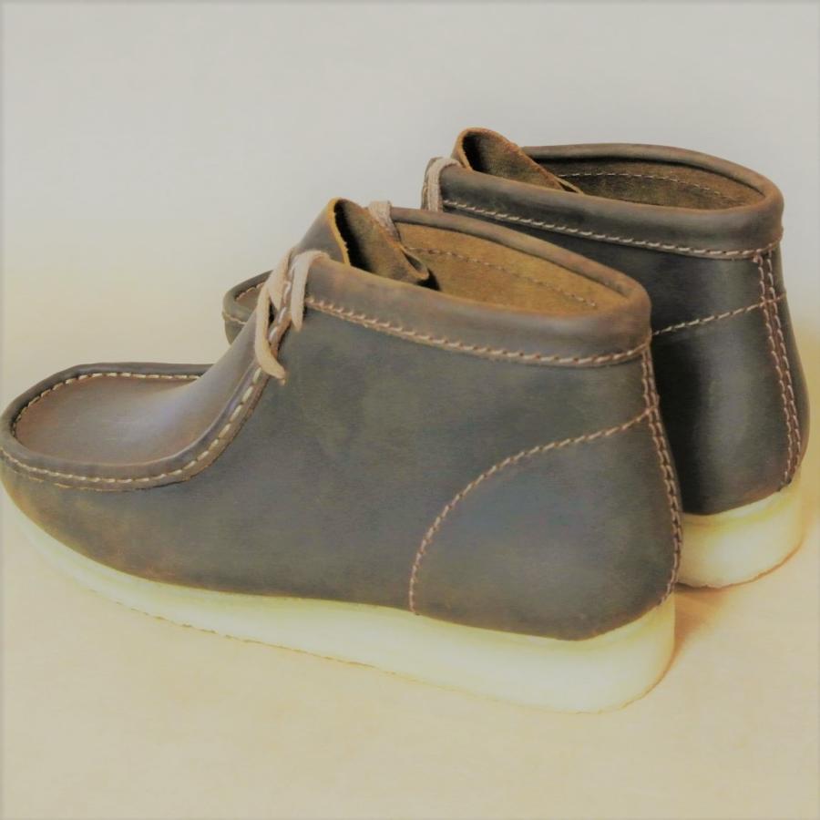 ギフ_包装】 US9.5 クラークス ワラビー CLARKS WALLABEE BOOT 本革