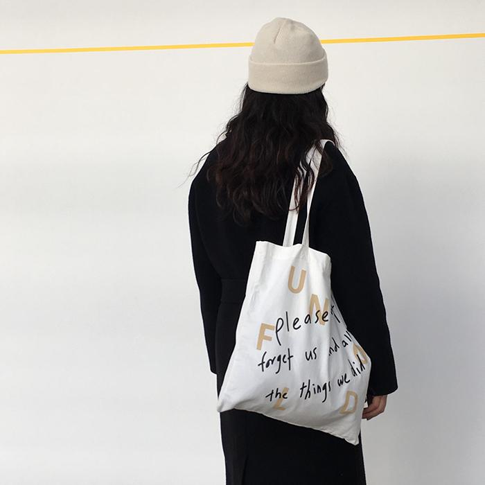 unfold02 tote bag トートバッグ レディース 韓国 キャンバス