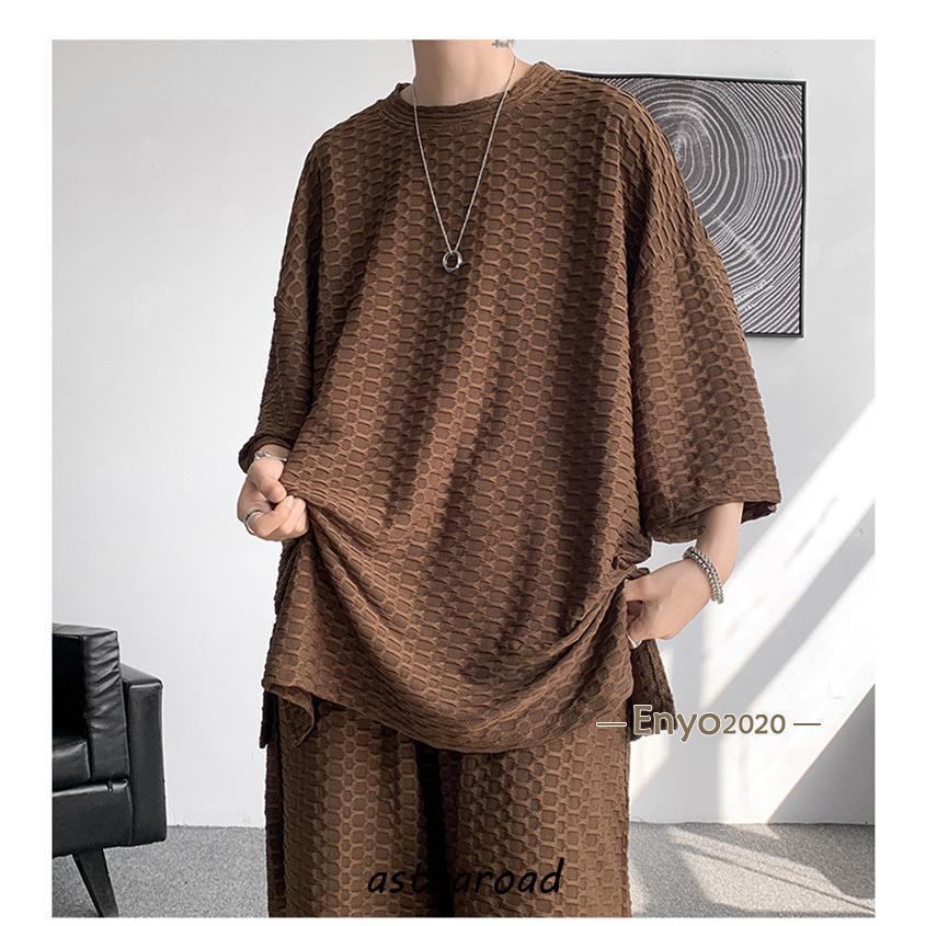 セットアップ メンズ 上下セット ジャージ 半袖Tシャツ ハーフパンツ