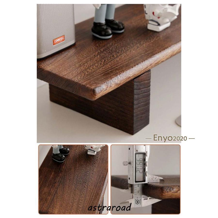 モニター台 机上台 幅80cm ワイド モニタースタンド パソコン台 机上ラック 奥行25cm 20cm 幅60cm 収納 デスク 机上 卓上 机上台_15