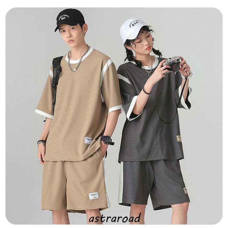 セットアップ メンズ 夏 上下 半袖 Tシャツ ショートパンツ トップス
