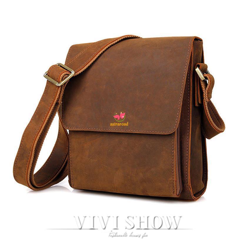 ショルダーバッグ メンズ 厚手レザー 本革 牛革 大容量 お出かけ