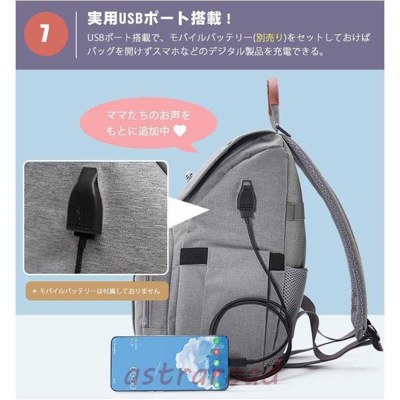 マザーズリュック 2way 多機能 マザーズバッグ リュック 軽い 大容量