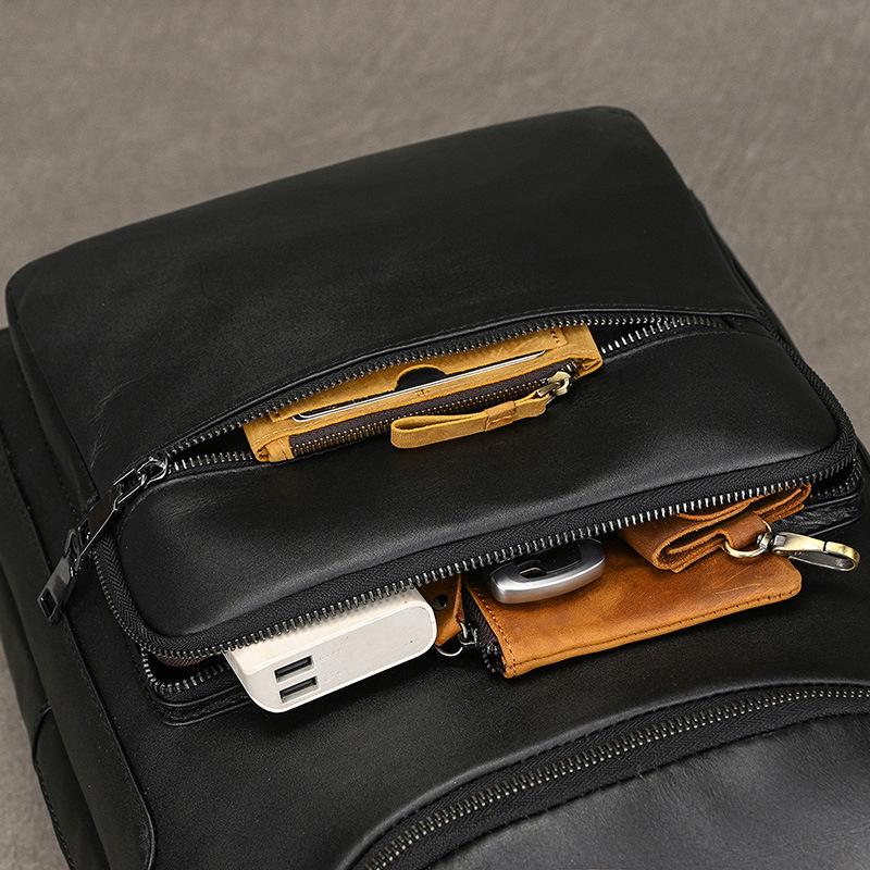 リュックサック 本革 メンズ 大容量 ビジネスリュック 通勤鞄 軽量 A4