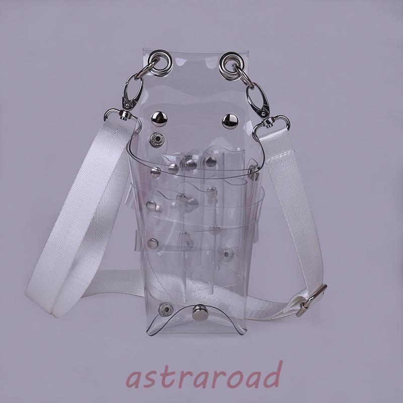 シザーケース 7丁挿し 透明 美容師 理容師 トリマー 花屋 フローリスト