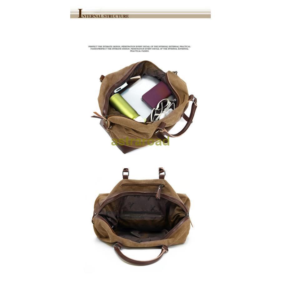 ボストンバッグ 超大容量 超目玉 旅行鞄 2WAY 上質キャンバス 帆布