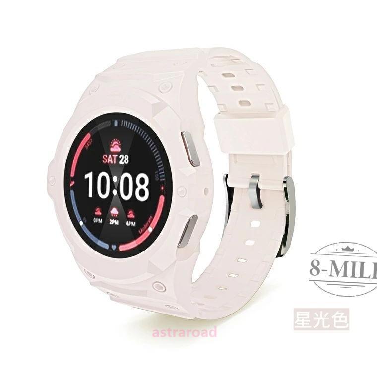 爆買 Galaxy Watch 7 交換バンド 一体型 40mm 44mm Watch6 ベルト 