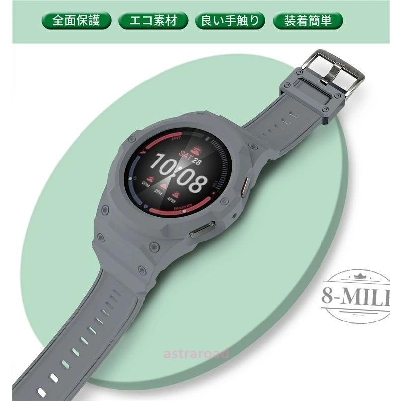 爆買 Galaxy Watch 7 交換バンド 一体型 40mm 44mm Watch6 ベルト 