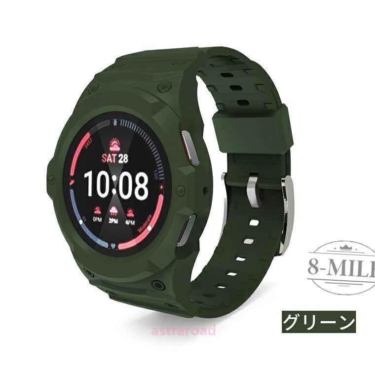 爆買 Galaxy Watch 7 交換バンド 一体型 40mm 44mm Watch6 ベルト 