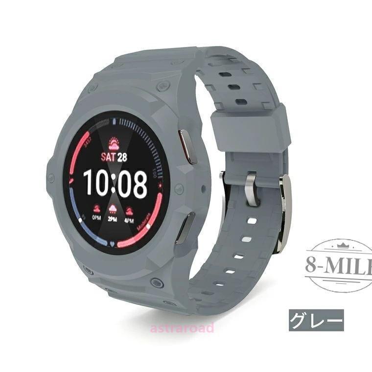 爆買 Galaxy Watch 7 交換バンド 一体型 40mm 44mm Watch6 ベルト 