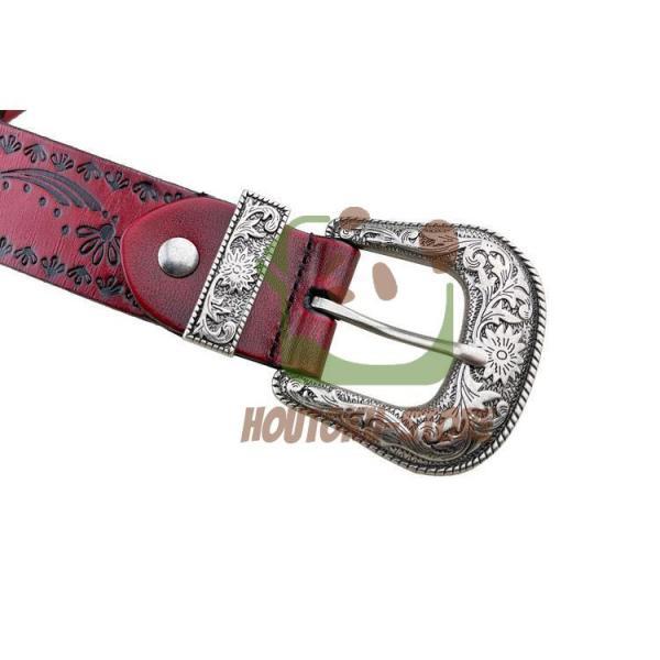 爆買 ベルト メンズ 牛革ベルト 型押し レザーベルト ウエスタン