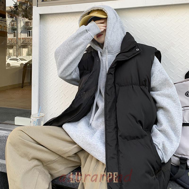 ダウンベスト メンズ 中綿ベスト 防寒コート 秋 冬 春 防風 アウトドア スタンドカラー シンプル 光沢感 アウター ジップアップ ポケット付き 袖なし 中綿ベスト メンズ ダウンベスト ベスト スタンドカラー 立襟 ダウン