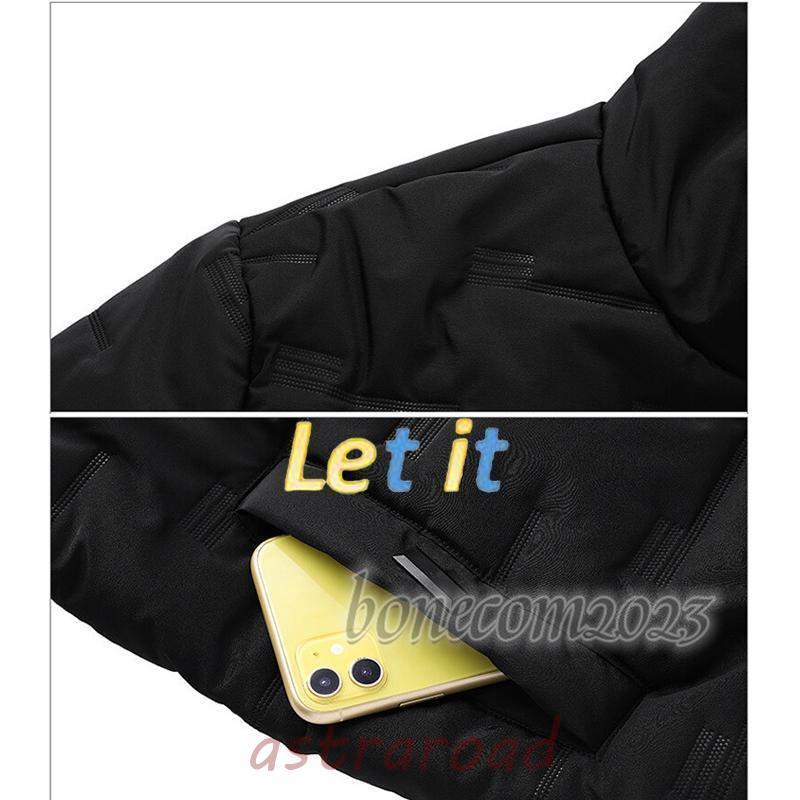 点セット！中綿ジャケット ダウンベスト パンツメンズ 上下セット