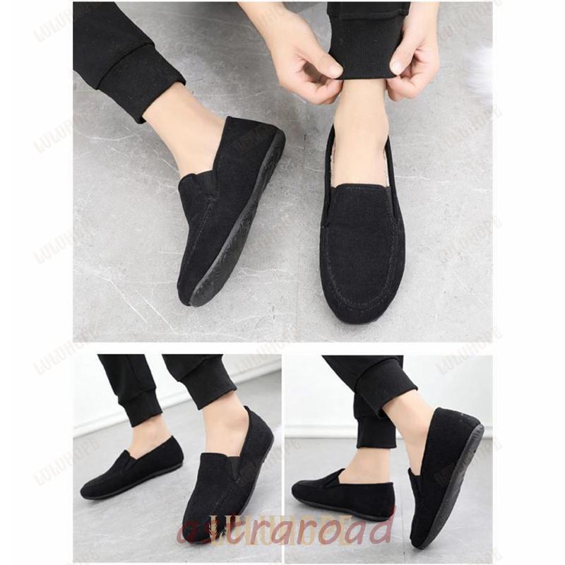 モカシン シューズ ムートン メンズ 靴 秋冬 ファー 無地 履きやすい