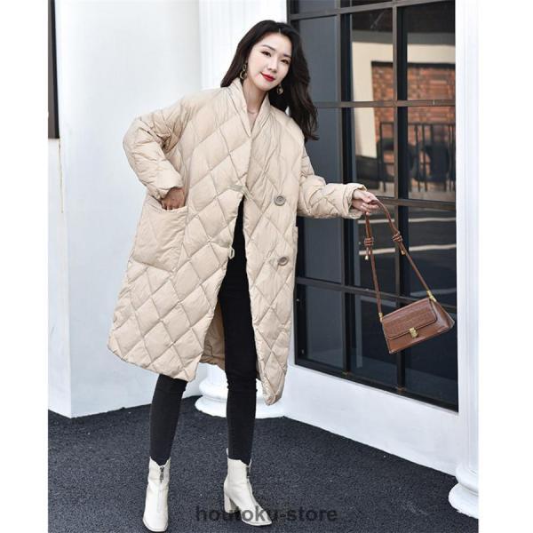 ダウンロングコート ダウンジャケット ダウンコート ロング丈
