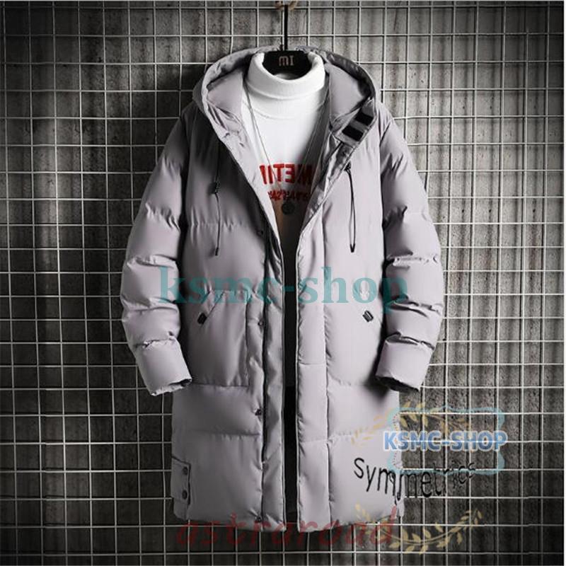 中綿ジャケット メンズ ロングコート ボリュームフード 中綿コート