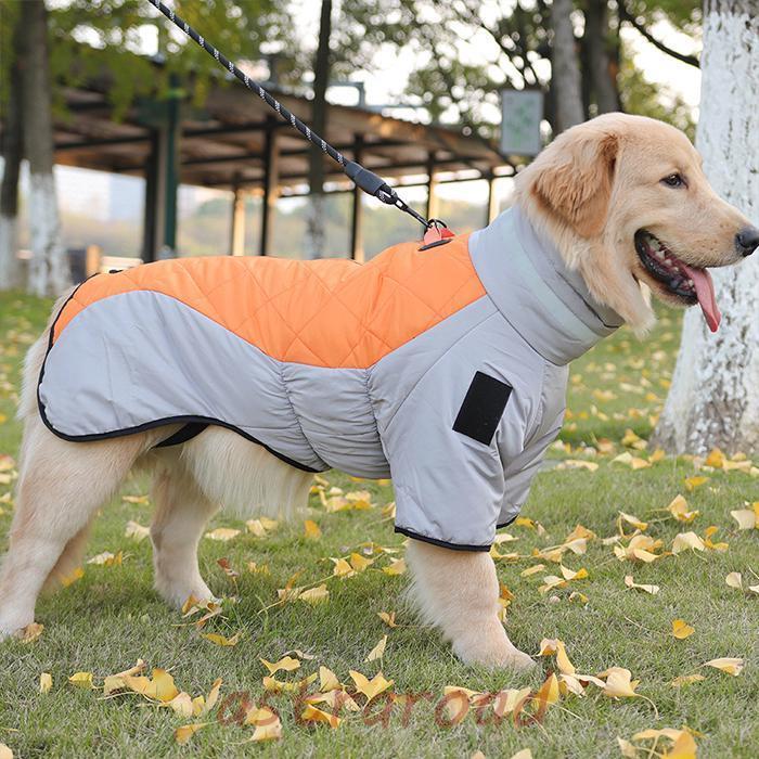 ペット服 犬服 ドッグウェア ダウンジャケット 大型犬防寒 秋冬 ワン