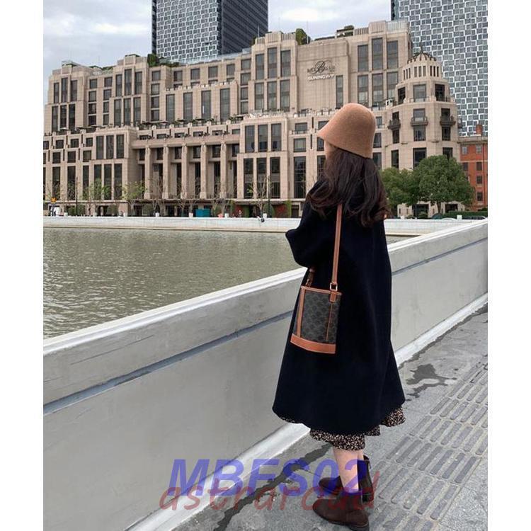 チェスターコート レディース ロング丈 秋冬アウター 無地 ラシャ