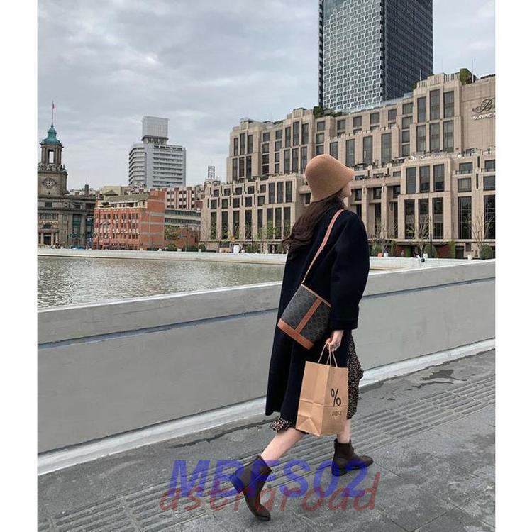 チェスターコート レディース ロング丈 秋冬アウター 無地 ラシャ