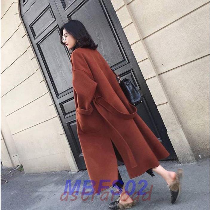 チェスターコート レディース ロング丈 秋冬アウター 無地 ラシャ