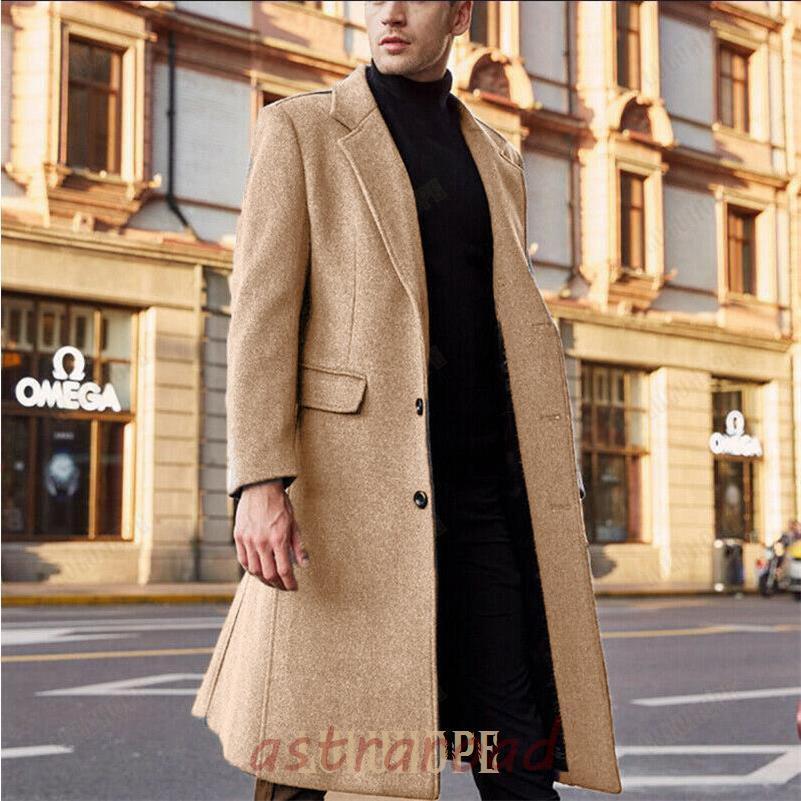 チェスターコート メンズ 秋 暖かい ミディアム丈 ロング ステンカラー