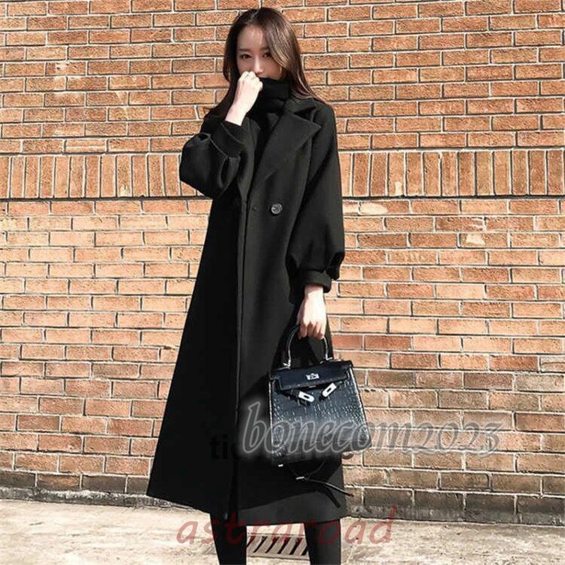 チェスターコート ラシャ レディース ロングコート コート 秋 トレンチ