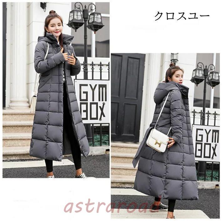 コート ロング丈 Aライン ダウン風コート モッズコート キルティング