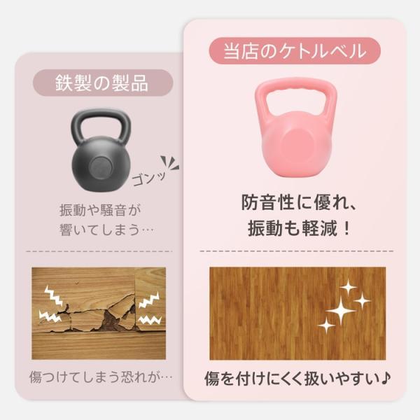 ケトルベル 注水タイプ 4KG 注水式ケトルベル 水入れ 全身トレーニング 柔らかい 滑り防止 運動不足解消 初心者 上級者 自宅トレーニング 男女兼用 | ブランド登録なし | 11