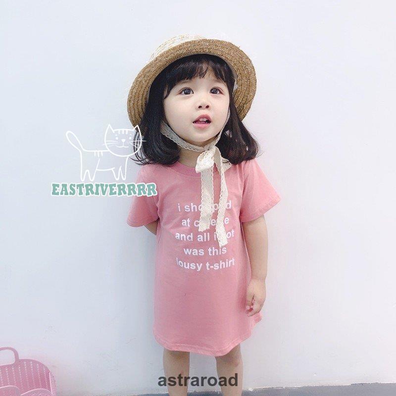 子供服 女の子ワンピース 半袖Tシャツ ワンピース プリント 女の子 キッズ 可愛い 夏 ベビー ゆったり きれいめ カジュアル 発表会//卒園式/入学式/パーティ｜astraroad｜03