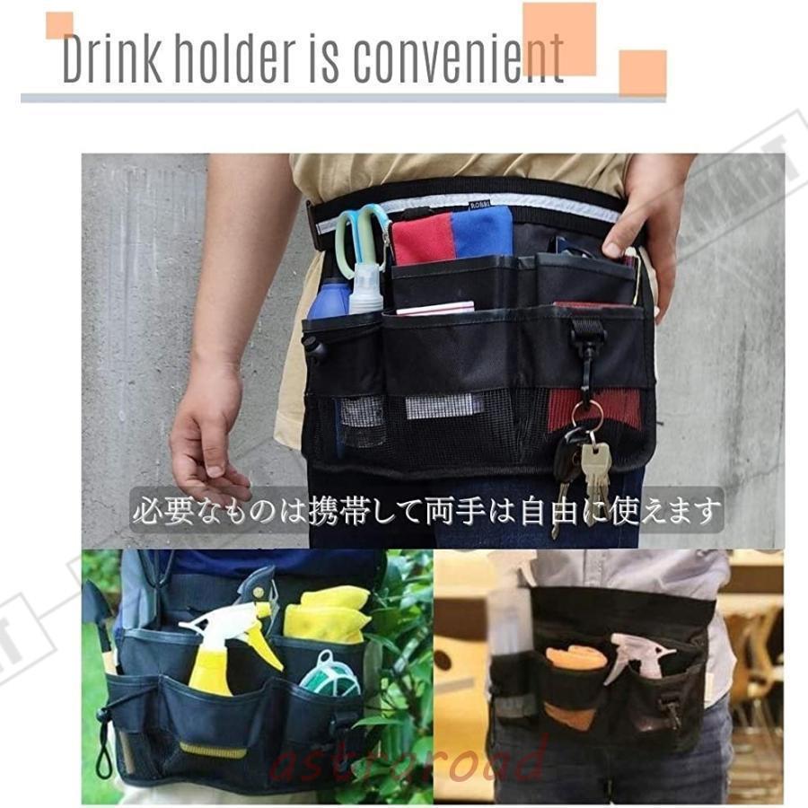 作業用 ウエストポーチ 工具袋 ウエストバッグ ツールバッグ 腰袋