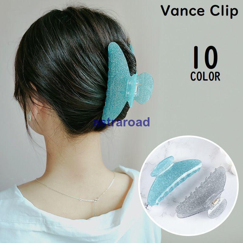 バンスクリップ ヘアクリップ レディース ヘアアクセサリー 髪留め 髪