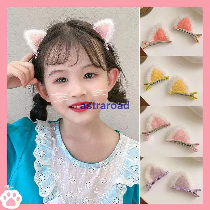 ꫛꫀꪝ【みけ猫】ベビーヘアクリップ　キッズヘアクリップ　ヘアピン ꫛꫀꪝ【みけ猫】ベビーヘアクリップ キッズヘアクリップ ヘアピン