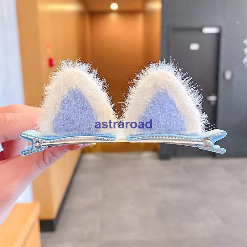 ♡ねこ(再販)　ベビーキッズヘアクリップ　ヘアゴム　ヘアピン  ハンドメイド ♡ねこ(再販) ベビーキッズヘアクリップ ヘアゴム ヘアピン