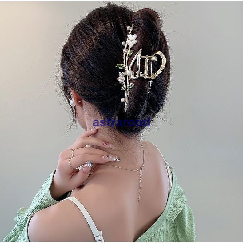 ヘアクリップ バンスクリップ レディース 女性 ヘアアクセサリー