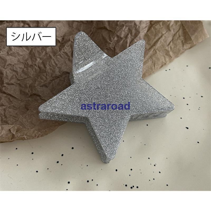 ヘアクリップ バンスクリップ 星型 スター レディース 女性用 ヘア