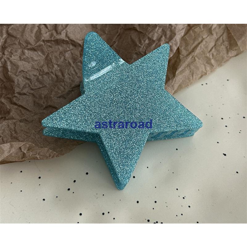 ヘアクリップ バンスクリップ 星型 スター レディース 女性用 ヘア