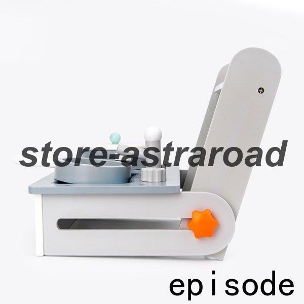 ままごとセット キッチン 木製 折り畳み式 ふりプレイ キッチンセット キッズ 知育玩具 調理器具 料理 収納便利 | ブランド登録なし | 09