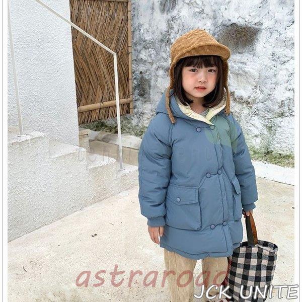 中綿コート キッズ 子供服 女の子 男の子 秋冬 冬服 子供コート アウター 厚手 ダウン風コート キッズコート ロング 中綿ジャケット フード付き 暖かい 防寒 | ブランド登録なし | 10