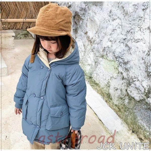 中綿コート キッズ 子供服 女の子 男の子 秋冬 冬服 子供コート アウター 厚手 ダウン風コート キッズコート ロング 中綿ジャケット フード付き 暖かい 防寒 | ブランド登録なし | 11