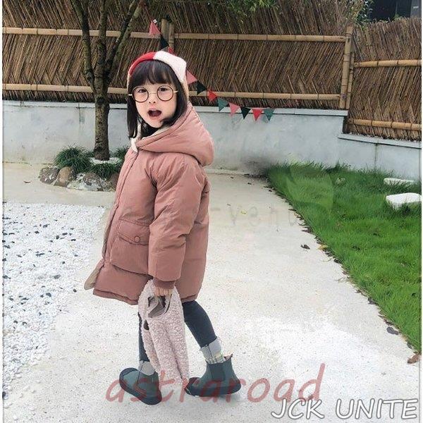 中綿コート キッズ 子供服 女の子 男の子 秋冬 冬服 子供コート アウター 厚手 ダウン風コート キッズコート ロング 中綿ジャケット フード付き 暖かい 防寒 | ブランド登録なし | 07
