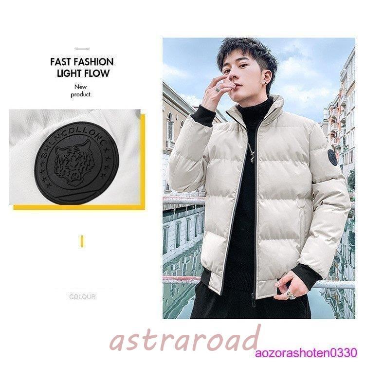 中綿コート メンズ 冬 アウター 厚手 中綿ジャケット ダウン風コート