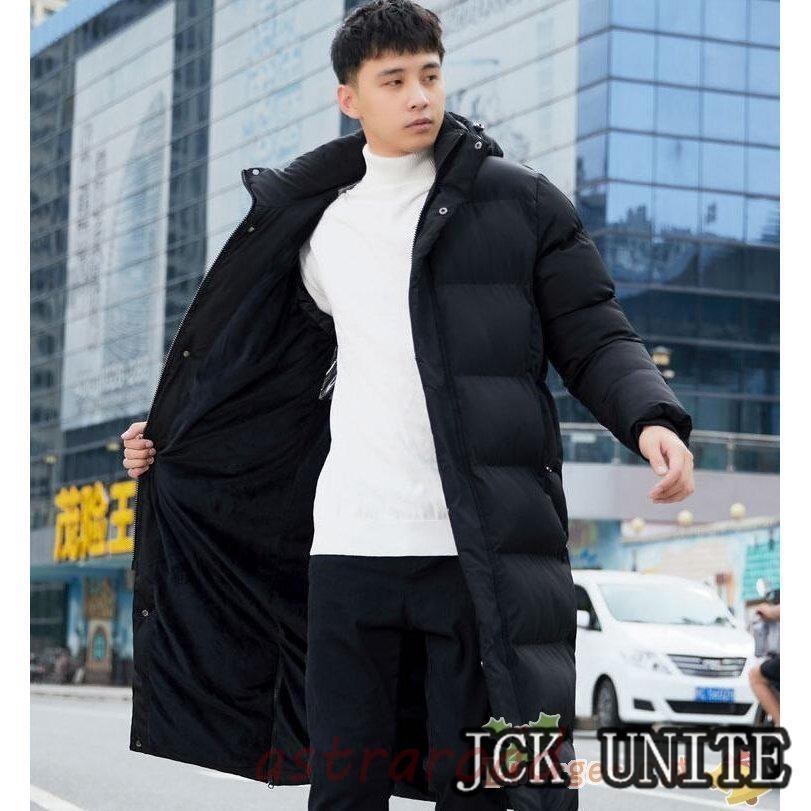 ダウンコート メンズ ダウンジャケット ロング フード付き ベンチ