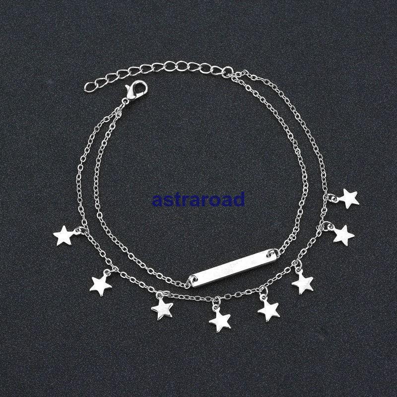 アンクレット アクセサリー レディース メンズ 足首 ブレスレット 星